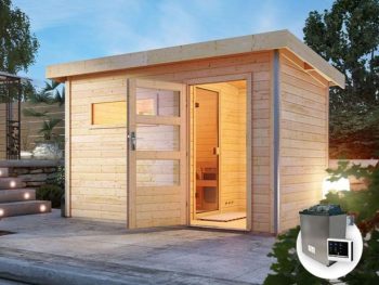 FINSKA SAVNA SKROLLAN 2+9KW GRELEC BIO ZEMELJSKA SIVA