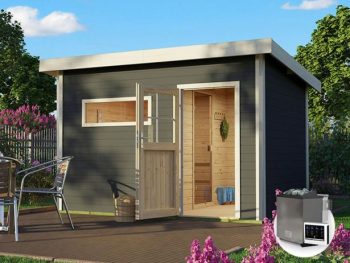 FINSKA SAVNA SKROLLAN 2+9KW GRELEC ZR ZEMELJSKA SIVA