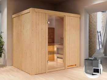 FINSKA SAVNA SODIN 7+9KW GRELEC BIO PREDNJI VHOD