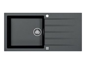 GRANITAL POMIVALNO KORITO ALVEUS CADIT 50, G91 CARBON 1000X500 MM