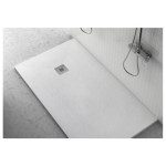 KAD ZA PRHANJE, KOTNA HIDRONATUR CLASSIC 90X130 S SIFONOM – predstavitvena slika