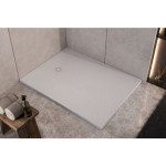 KAD ZA PRHANJE, KOTNA KOLPA SAN HOPP 120X80 LLM BELA RELIEFNA POVRŠINA – predstavitvena slika