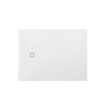 KAD ZA PRHANJE, KOTNA KOLPA SAN HOPP 120X80 LLM BELA RELIEFNA POVRŠINA