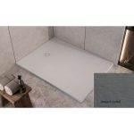 KAD ZA PRHANJE, KOTNA KOLPA SAN HOPP 120X90 LLM ANTRACIT RELIEFNA POVRŠINA