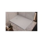 KAD ZA PRHANJE, KOTNA KOLPA SAN HOPP 160X80 LLM BELA RELIEFNA POVRŠINA – predstavitvena slika