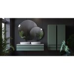 KLASIČNO OGLEDALO KOLPA SAN OG FI 150 LED, IR, DIM – predstavitvena slika