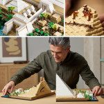 KOCKE LEGO ARCHITECTURE VELIKA PIRAMIDA V GIZI 21058 – predstavitvena slika