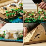 KOCKE LEGO ARCHITECTURE VELIKA PIRAMIDA V GIZI 21058 – predstavitvena slika