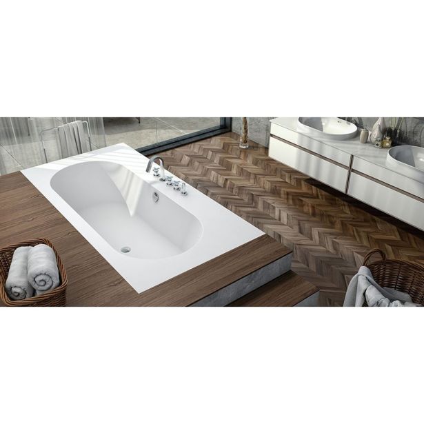 KOPALNA KAD KOTNA KOLPA SAN ATYS 200X100 BELA ODL. GARN. UP&DOWN