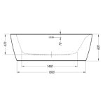 KOPALNA KAD SAMOSTOJEČA KOLPA SAN ADAM&EVA-FS 190X120/O BELA S PRELIVNO GARNITURO – predstavitvena slika