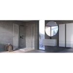 KOTNA KABINA ZA PRHANJE KOLPA SAN Q 100 SBR/1 ANDROMEDA SILVER PROF. PROZ. STEK. – predstavitvena slika