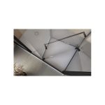 KOTNA KABINA ZA PRHANJE KOLPA SAN STELLAR 90X90 UNI H=200 SBR/1, 6 MM SREBR/PROZORN – predstavitvena slika