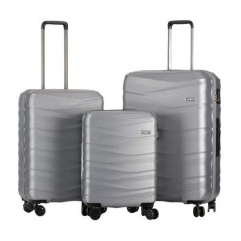 KOVČEK TARGET WAVE SILVER SET 3/1 28351