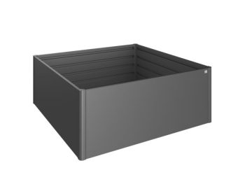 KOVINSKA VISOKA GREDA BIOHORT 2X2 TEMNO SIVA
