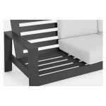 KOVINSKA VRTNA GARNITURA BIZZOTTO HOMEMOTION BALTIC, ANTRACIT SET 4 – predstavitvena slika