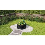 KOVINSKA VRTNA GREDA VITAVIA VITA OKROGLA 401 ČRNA