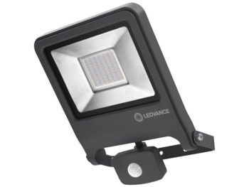 LED ZUNANJI REFLEKTOR LEDVANCE 50W ENDURA FLOOD DG CW TEMNO SIVI S SENZORJEM