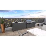 LETNA KUHINJA MS VISCOM ELEMENT Z VRATI ANTRACIT 900 X 634 MM – predstavitvena slika