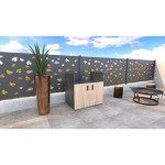 LETNA KUHINJA MS VISCOM ELEMENT ZA ŽAR LESNI DEKOR HRAST RUSTIK – predstavitvena slika