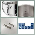 LONEC / KOZICA KELA 8 LIT FLAVORIA S POKROVKO 18/10 – predstavitvena slika