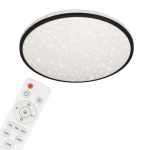 NADGRADNA STROP. SVETILKA BRILONER LED SKIZO 48W, CCT, DIM ČRN ROB, STAR – predstavitvena slika