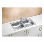 NERJAVNO POMIVALNO KORITO ALVEUS BASIC 160, LEINEN 780X435 MM – predstavitvena slika