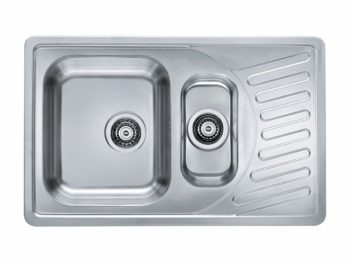 NERJAVNO POMIVALNO KORITO ALVEUS ELEGANT 110, SATIN 810X510 MM