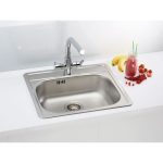 NERJAVNO POMIVALNO KORITO ALVEUS MORE 10, LEINEN 560X500 MM – predstavitvena slika