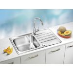 NERJAVNO POMIVALNO KORITO ALVEUS PRAKTIK 100, LEINEN 980X500 MM – predstavitvena slika