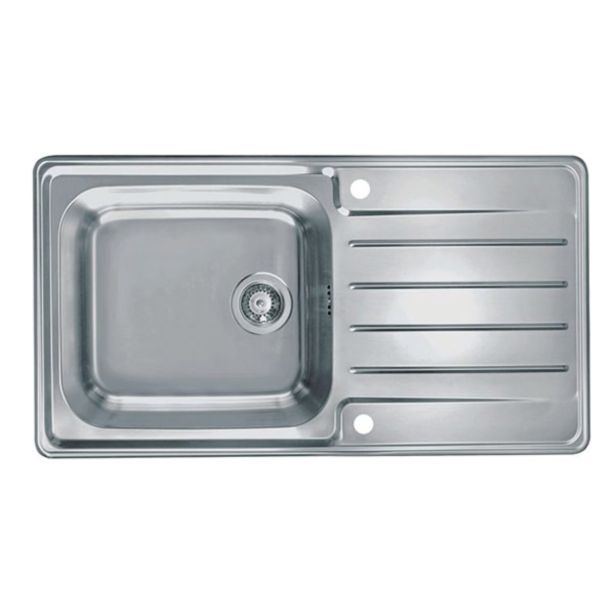 NERJAVNO POMIVALNO KORITO ALVEUS PRAKTIK 100, LEINEN 980X500 MM NERJAVNO POMIVALNO KORITO ALVEUS PRAKTIK 100, LEINEN 980X500 MM