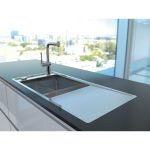 NERJAVNO POMIVALNO KORITO ALVEUS STRICTO 10 790X472 MM, LEVI – predstavitvena slika