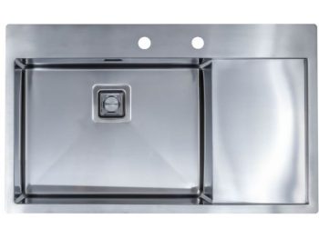 NERJAVNO POMIVALNO KORITO SINK SOLUTION A LINE PLUS 860X520 LEVI
