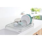 ODCEJALNIK BRABANTIA 14.2X38.6X49.2 CM ZA POSODO SVETLO SIV – predstavitvena slika
