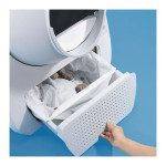 OPREMA ZA MAČKE CATLINK YOUNG INTELIGENTNO MAČJE STRANIŠČE - BELO – predstavitvena slika