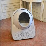 OPREMA ZA MAČKE CATLINK YOUNG INTELIGENTNO MAČJE STRANIŠČE - BELO – predstavitvena slika