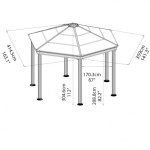 PALRAM ROMA PAVILJON, SIVA/BRONZA – predstavitvena slika
