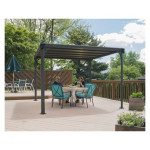 PALRAM MILANO 3000 PAVILJON, SIVA/BRONZA – predstavitvena slika