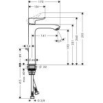 PIPA ZA UMIVALNIK METRIS NEW METRIS 200 – predstavitvena slika