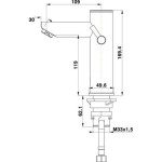 PIPA ZA UMIVALNIK UNITAS FRESH N15 230V ELEKTRONSKA – predstavitvena slika