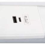 PODELEM. STENSKA SVETILKA RABALUX BILAL USB 18W L60CM – predstavitvena slika