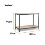 PVC REGAL VONHAUS POLIČNI REGAL HAMMERITE – predstavitvena slika