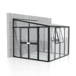 RASTLINJAK, STEKLO-V.PLOŠ VITAVIA ATHENA 7000 ESG/VP ČRNA 2.7X2.7M
