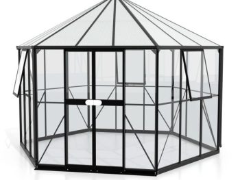 RASTLINJAK, STEKLO-V.PLOŠ VITAVIA GALAXY 9000 ESG/HKP ČRNA 284X336X383