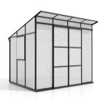 RASTLINJAK, STEKLO-V.PLOŠ VITAVIA PLAYA 5900 ESG/VP 2.5X2M ČRNA