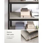 REGAL SONGMICS 150X75X30 CM 5P/130KG GLR030B1 NARAVNO RJAV – predstavitvena slika