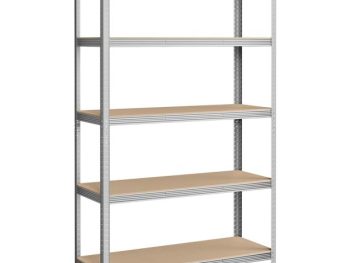 REGAL SONGMICS 200X120X60 CM 5P/175KG GLR060E01 RJAVO-SREBRNO