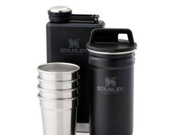 SET PRISRČNICA STANLEY ADVENTURE 0.32L ČRNA