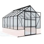 STEKLEN RASTLINJAK VITAVIA CASSANDRA 8300, ESG 3 MM ČRNA – predstavitvena slika