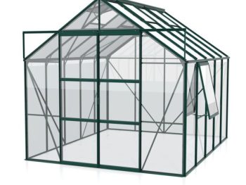 STEKLEN RASTLINJAK VITAVIA JUPITER 8300 ESG 3MM SMARAGDNA 2.6X3.2M