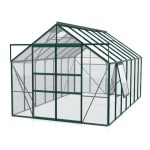 STEKLEN RASTLINJAK VITAVIA MERIDIAN 2 11500 ESG3MM SMARAGDNA 2.6X4.4M – predstavitvena slika